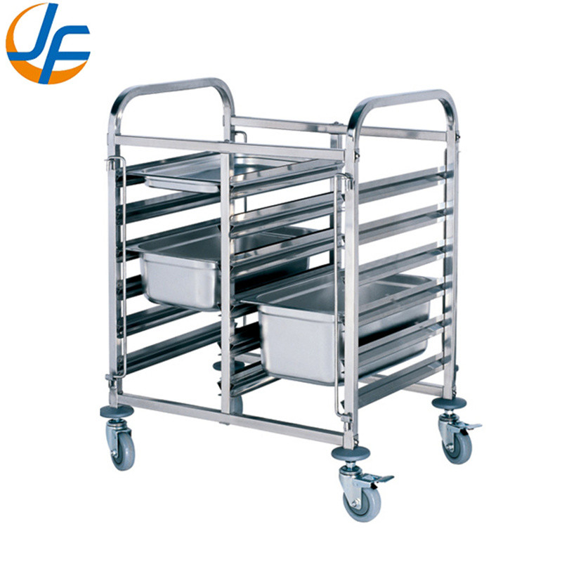 Buy cheap Cheap 4 Wheels Removeable Stainless Steel Trolly product