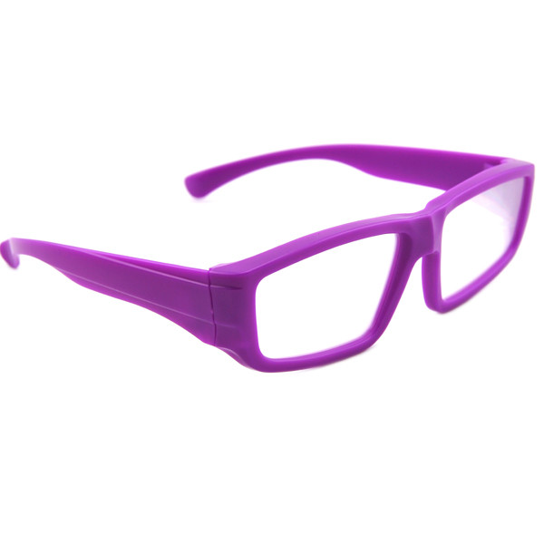 Anti UV380 Linear Polarization 3D Glasses For Movie Foldable / Reusable