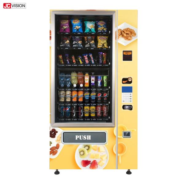 Credit Card Snack Vending Machine , Automatic Drink Vending Machine For Shopping Mall