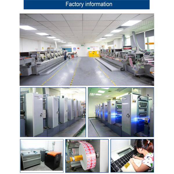 Personalised Transparent Clear Labels Adhesive Color Customizable