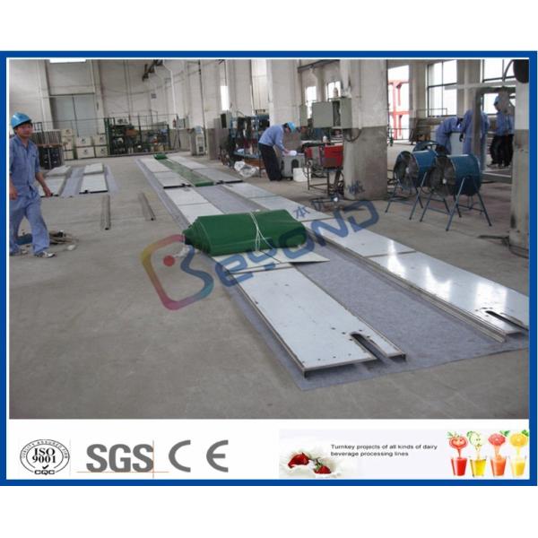 Horizontal Stainless Steel Fruit Conveyor Belt Energy Saving Type