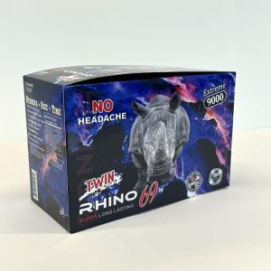 Buy cheap Custom Designed Rhino 69 Male Enhancement Pill Box Packaging Recyclable product