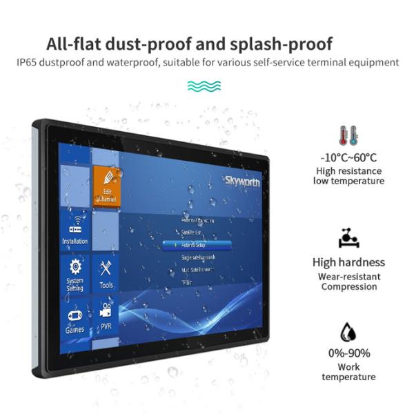 Outdoor Industrial Touch Screen Display IP65 IP67 IP68 Waterproof