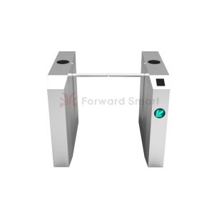 Buy cheap Access Control RFID Reader RS485 Flap Turnstile Gate product