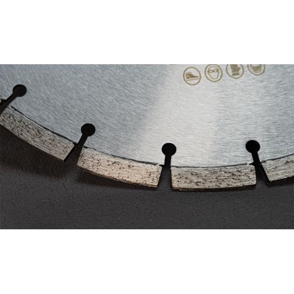 Silver Professional 12inch Diamond Circular Saw Blade For Calcium Silicate Cutting Disc