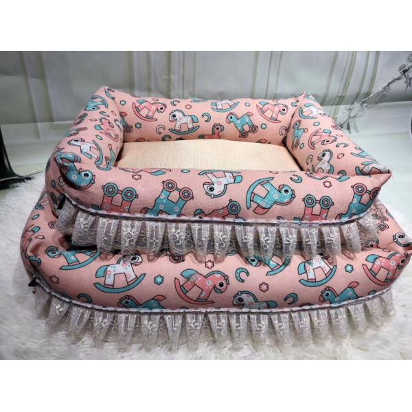 Design New Cool Summer Dog Pup Pads Cute Pet Lace Beds