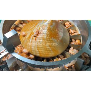 Automatic Screw Feeder Combination Weigher Filling Sticky Food Meat Marinated