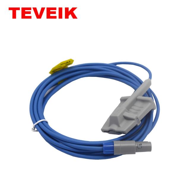 Choice Adult Finger Soft Tip Reusable Finger SPO2 Sensor Redel 6 Pin