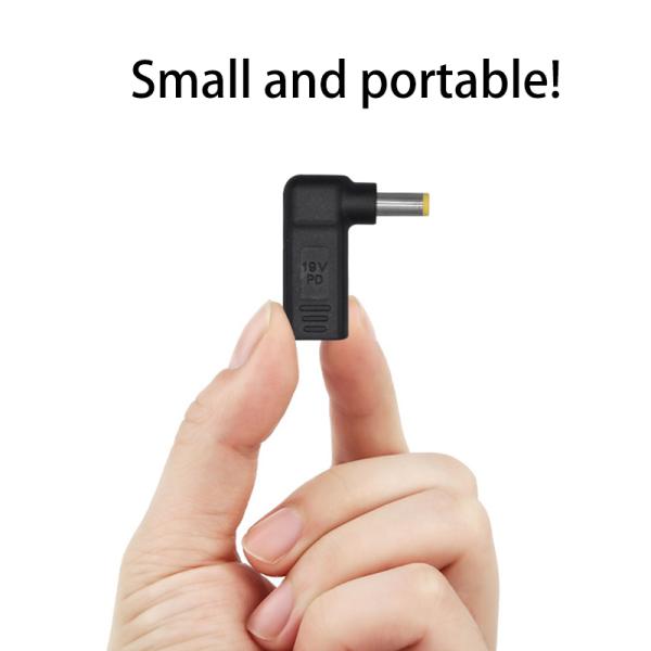 USB Type C Female To DC 5.5*2.5mm 5525 Male Converter PD Decoy Spoof Trigger Plug Jack Laptops Fast Charging Head Power Adapter