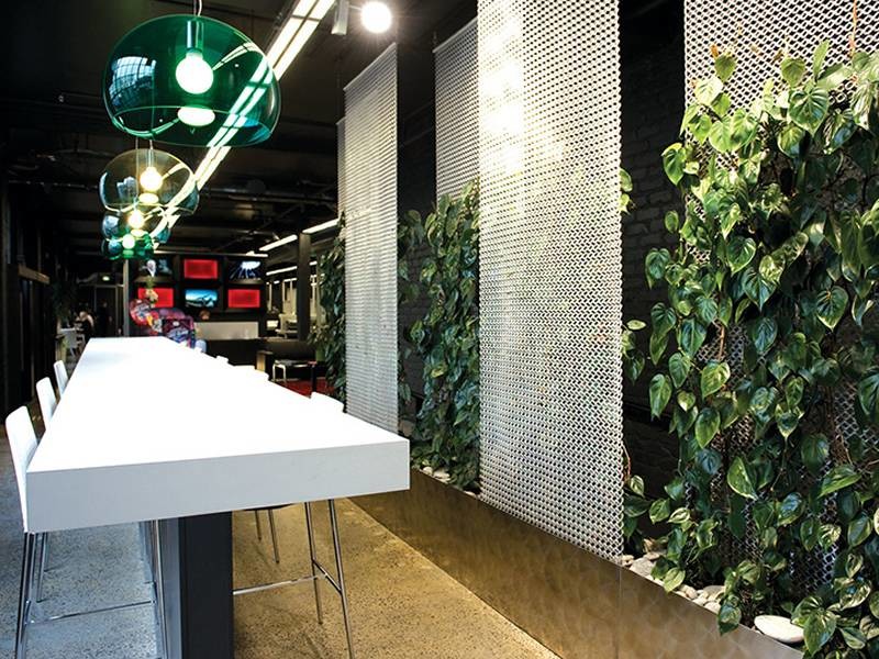 Custom Steel Metal Curtain for Balconies and Partitions 100cm Width