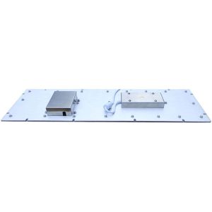 Front Mounted Industrial Stainless Steel Keyboard With Mouse Touch Ball