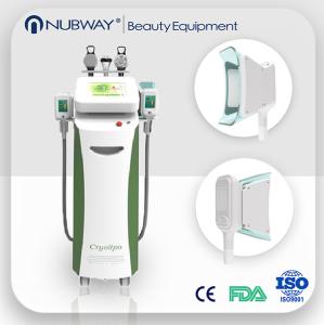 Buy cheap 5 handles fat reduction / skin whitening cryolipolysis slimming multifunction machine product