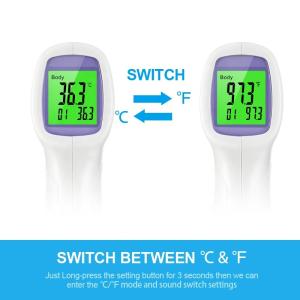 Buy cheap Handheld Electronic Non Contact Forehead Infrared Thermometer ROHS product