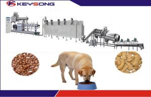 Buy cheap Iso Dog Feed Pellet Making Machine Pet Food Production Extrusion Machine product