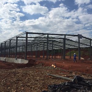 constructon design wide span light frame prefabricated Steel Structure Warehouse