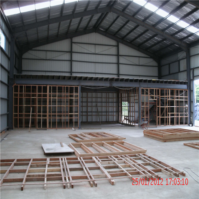 Strong Weather Resistance Large Span Steel Frame Building Steel Structure Warehouse Construction By Professional Designers