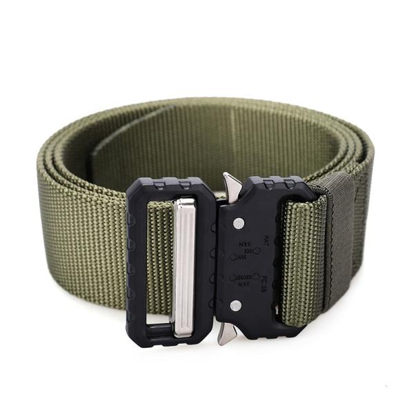 Outdoor 5cm Width Army Waist Belt 110cm Length Military Uniform Belt