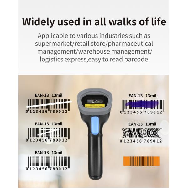 Supermarket Handheld USB Barcode Scanner CCD Linear Image Screen Code Reader