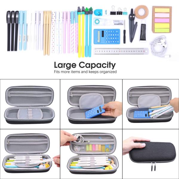 EVA Pen Holder Pouch , Pouched Stationery Organiser Pencil Case 5.6 ounces