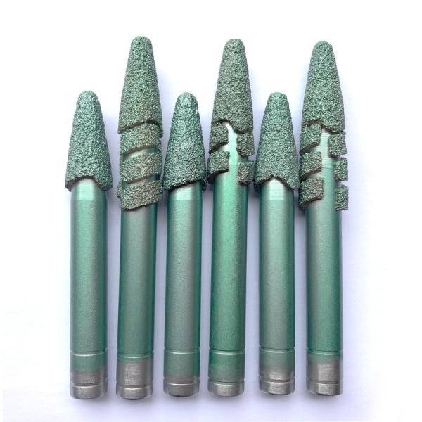 Super diamond rofo carving tools for hard grainte stone engraving tools