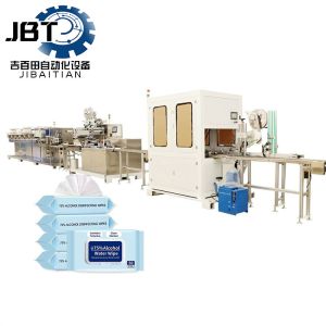 Buy cheap Automatic Wet Wipes Machinery Stainless Steel With Advanced PLC Controlled product