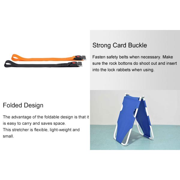 Camouflage 208CM Folding Medical Stretcher