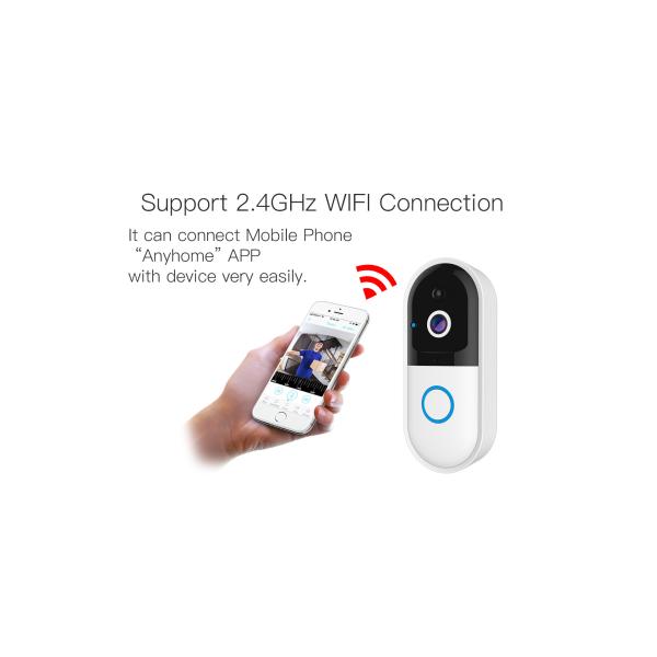 B50 Intelligent Mobile Video Wifi Smart Door Bell Flats Intercom