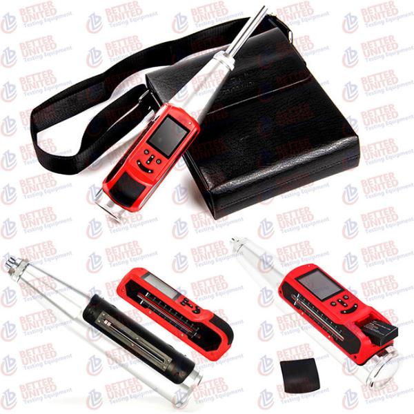 ASTM C805 Non Destructive Testing Equipment 2.207J Digital Concrete Test Hammer