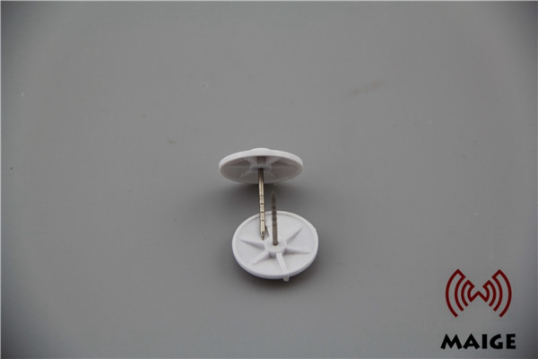 Clothing Shop Plastic Head Pins , Eas Security Tag Pin CE / ROHS Approved
