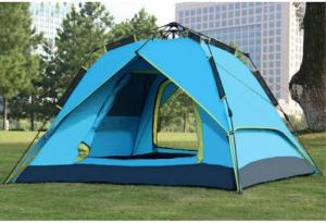 Buy cheap Fibreglass Frame Camping Privacy Tent PU2000MM Coated 2 Man Tent For Wild Camping product
