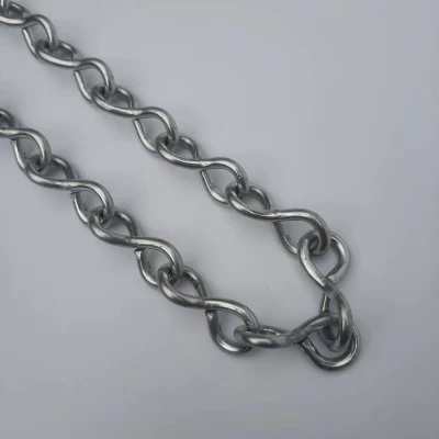 OEM Single Jack Chain in Carbon or Stainless Steel Material with Weldless Accessories