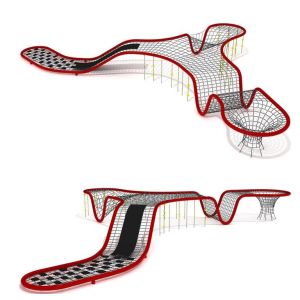 Buy cheap Outdoor Combination Wire Rope Playground Climbing Net Anti UV product