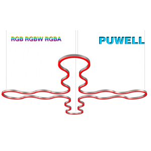 Rust Proof IP65 90W LED Linear Suspension Light