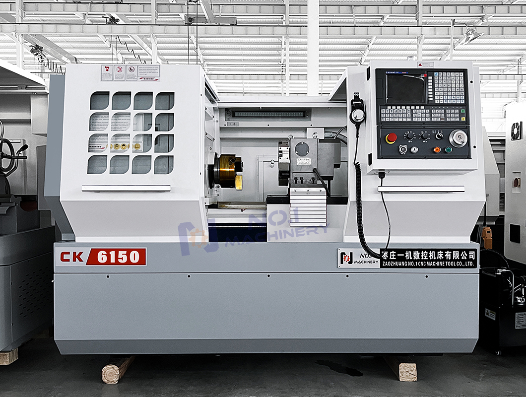 Metal Horizontal Flat Bed CNC Machine Lathe With CE Certification CK6150