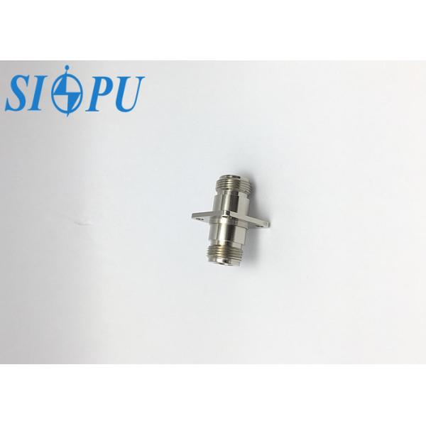 N Female to N Female RF Coax Adapter – Flange Mounted