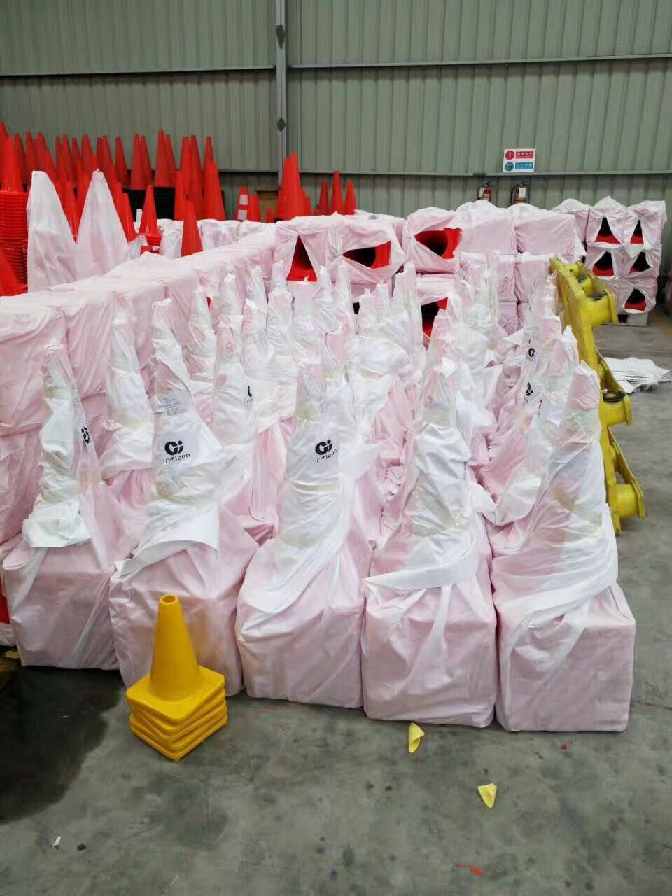 Buy cheap Road Safety Guiding Cone Orange PVC Plastic Traffic Cones product