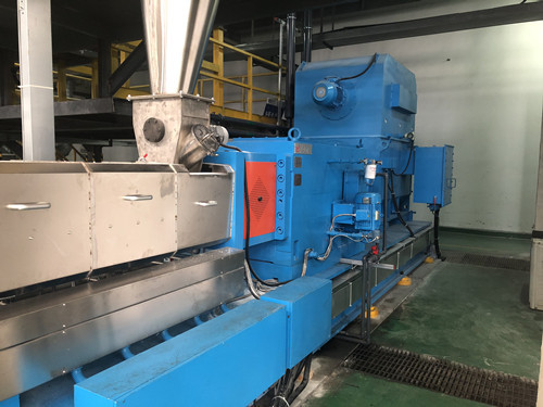 6000Kg / H Polymer Extruder Machine Custom For PP Underwater Pelletizing