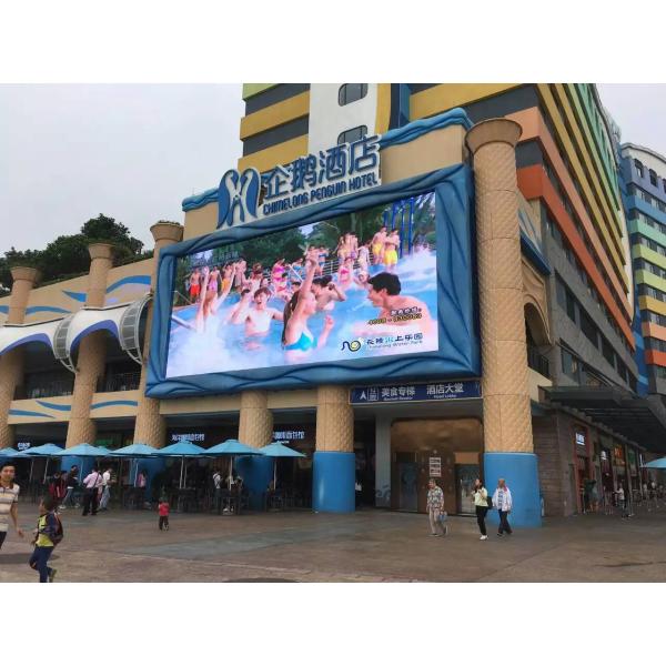 P8 Outdoor LED Advertising Display IP65 Full Color LED Wall Display Screen