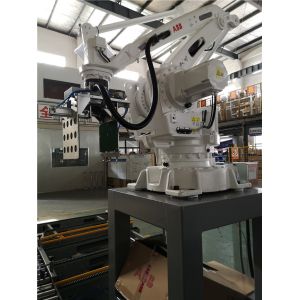 Buy cheap PLC Comtrol Universal Robots Palletizing , Automated Robotic Bag Palletizer product
