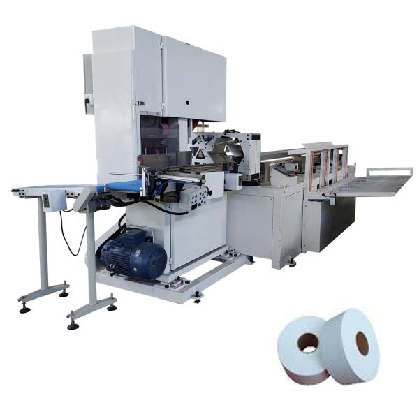 Maxi Roll 300mm Length Tissue Paper Production Machine , Automatic maxi roll machine production line