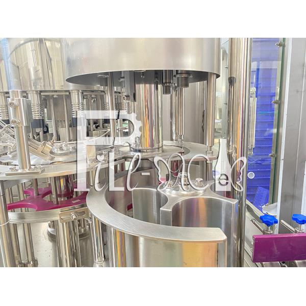 Automatic monoblock 6000BPH Bottle Integral 3-in-1washing-filing-capping Milk Filling Machine / device