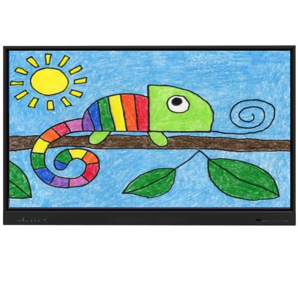 20Touch Point 75 Inch LCD Smart Board For Interactive Touch Solutions In School Office Conference Interactive flat Panel