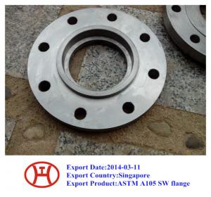 Buy cheap ASTM A105 SW  LWN  WN SO  blind flange forging disc ring product
