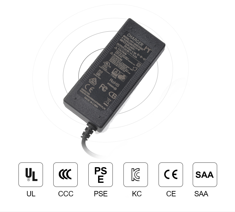 220V 120v Lithium Ion Battery Charger For LIPO Battery FCC UL ROHS Approval