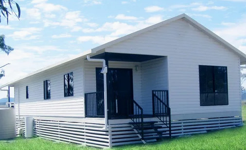 Steel Structure Modular Restroom Buildings Prefabricated Living Family Integrated