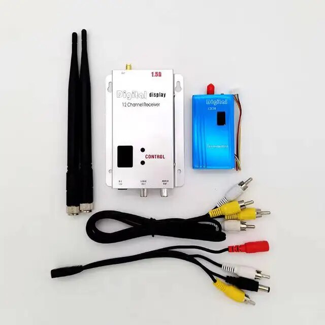 1.5Ghz 1.6Ghz 20km Drone Video Transmitter 1500mW Long Range FPV VTX