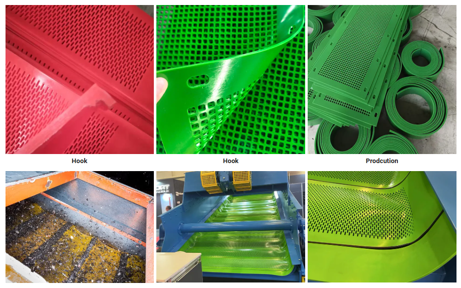 Impact Proof Modular PU Screen Modules for Steel Slag Processing
