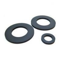 Buy cheap Black Rubber Flat Ring Gasket NBR For Pipe , High Temperature Gaskets 70 product