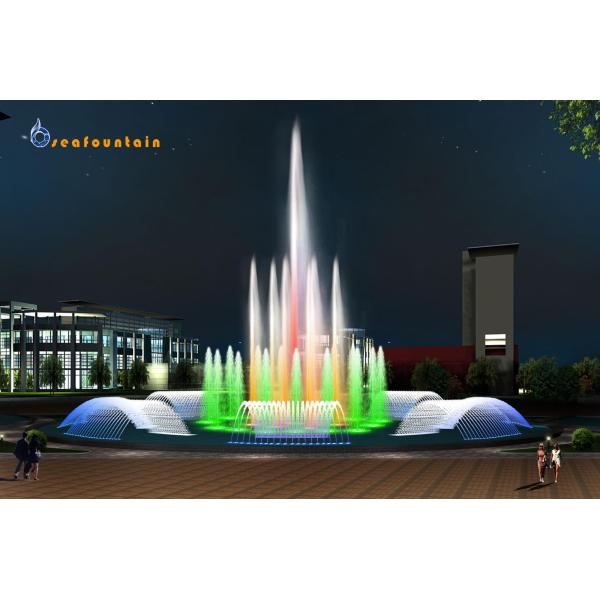 Onsite Installation customized multicolored easy install portable fountains