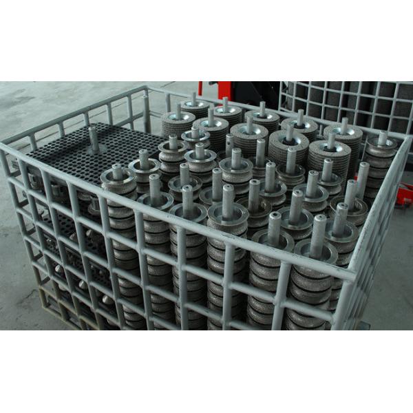 A Shape Vacuum Brazed Quartz Diamond Grinding Wheel 75mm